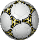 Soccer ball isolated over a white background