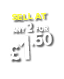 Sell AT ANY 2 FOR ﻿£1.50