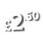  ﻿£2.50