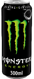 A can of Monster Energy drink. Description generated by AI