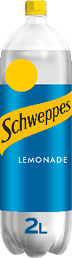A bottle of Schweppe's Lemonade. Description generated by AI