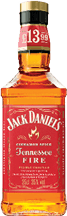 A bottle of Jack Daniels whiskey. Description generated by AI
