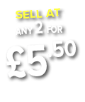 Sell AT ANY 2 FOR £5.50