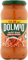 A jar of Dolmio pasta sauce. Description generated by AI