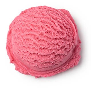 A pink ice cream cone. Description generated by AI