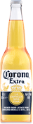 A bottle of Corona Extra beer. Description generated by AI