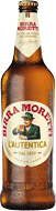 A bottle of beer with a label that says “Bira Moretti La Venta 1999". Description generated by AI