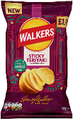 A bag of Walkers Sticky Teriyaki potato chips. AI generated content