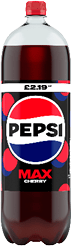 A bottle of Pepsi Max Cherry flavored soda. AI generated content