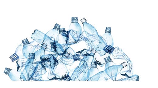A pile of plastic bottles. Description generated by AI