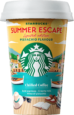 A Starbucks coffee cup with a woman on it. Description generated by AI
