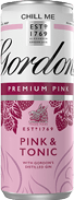A close-up of a beverage can label showing the text “EST 1769 ALEXANDER GORDON & CO." Description generated by AI