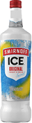 A close-up of a bottle neck with a red cap and a partially visible label. Description generated by AI