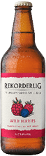 A bottle of Rekorderlig Wild Berries. Description generated by AI