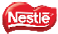 A red and white Nestle logo. Description generated by AI