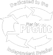 A black and white logo for a business called Independent Retailer. AI generated content