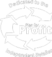 A black and white logo for a business called Independent Retailer. AI generated content