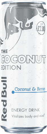 A close-up of a silver can with condensation droplets and a partial white graphic design. Description generated by AI